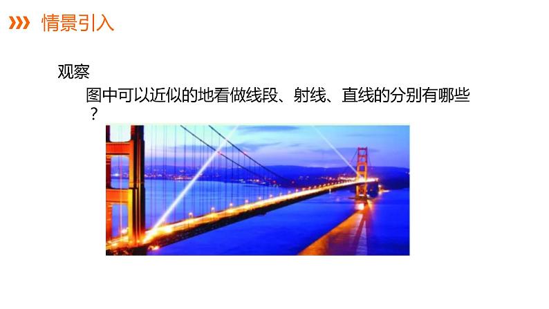 4.2.1线段、射线、直线---同步课件  2021-2022学年湘教版数学七年级上册02