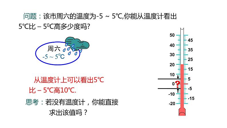 1.4.2 第1课时 有理数的减法---同步课件  2021-2022学年湘教版数学七年级上册05