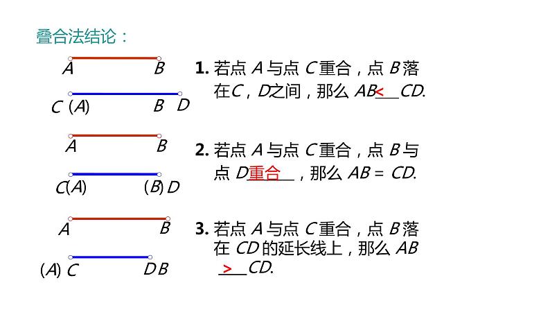 4.2.2线段的长短比较---同步课件  2021-2022学年湘教版数学七年级上册第7页