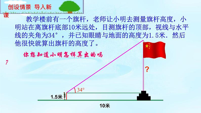 24.3.1锐角三角函数 课件  华东师大版数学九年级上册07