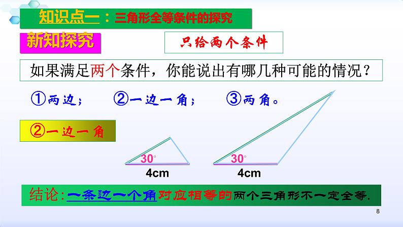 人教版八年级数学上册12.2.1  全等三角形的判定（1）边边边 课件(共31张PPT)第8页