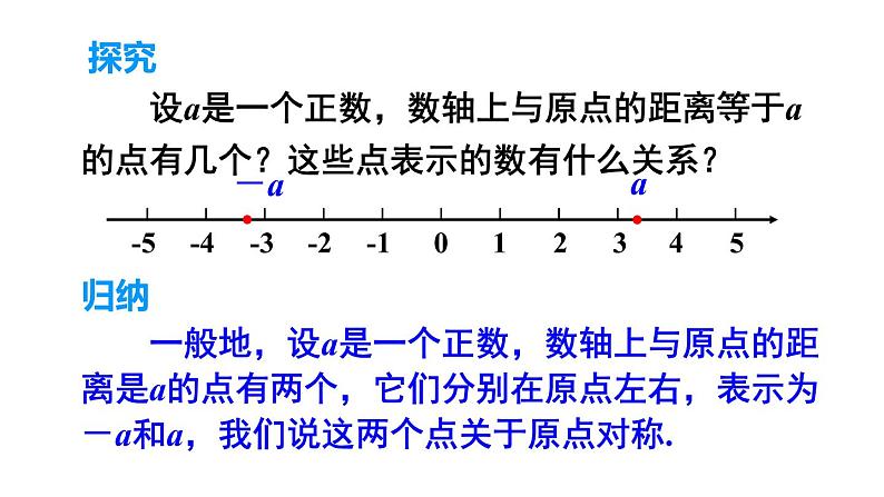 人教版七年级数学上册 第一章 有理数 1.2.3 相反数 课件第5页