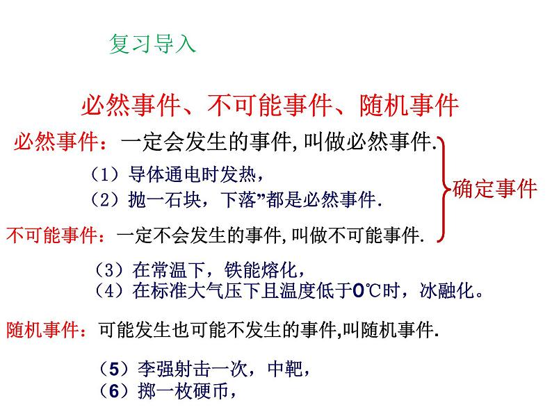 25.2随机事件的概率 第1课时 课件 华东师大版数学九年级上册第2页