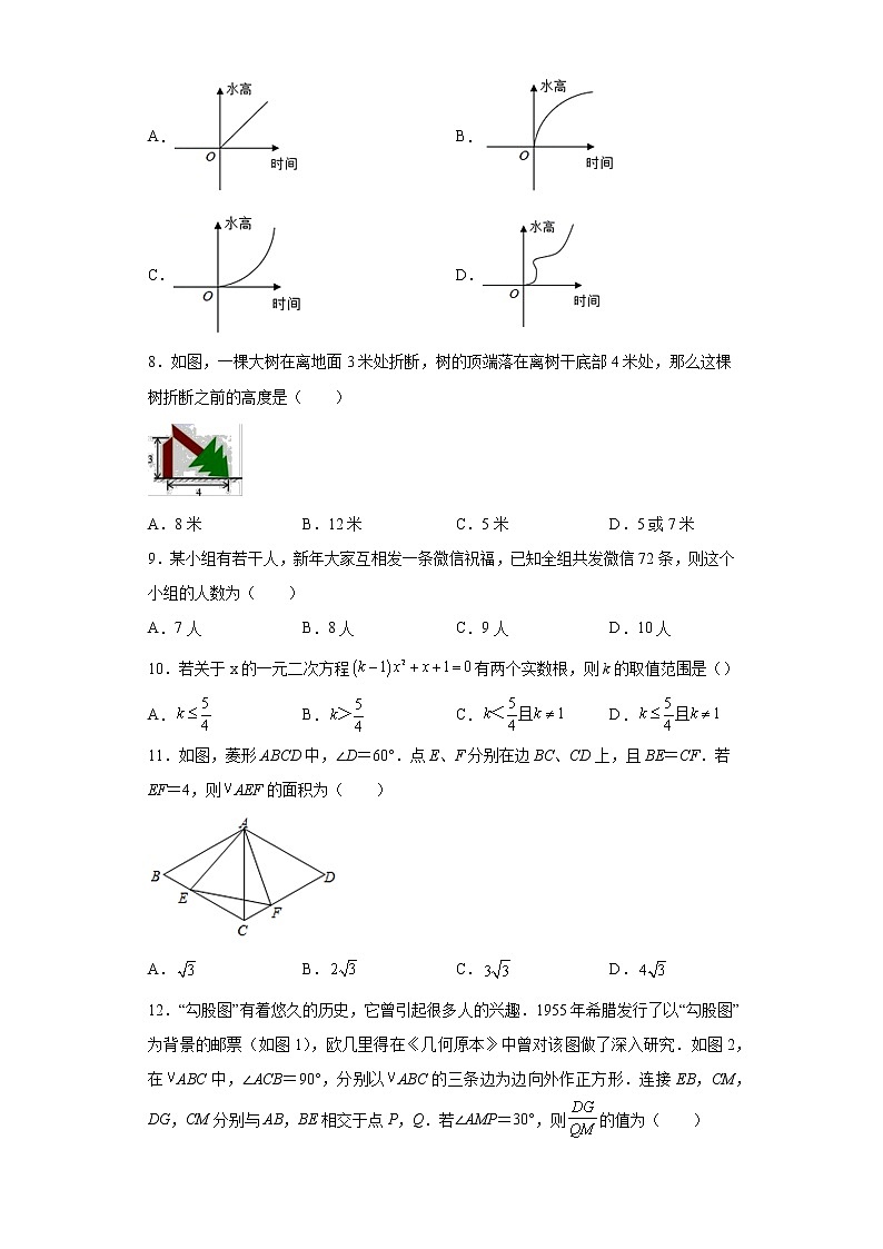 广西壮族自治区2020-2021学年八年级下学期期末数学试题（word版 含答案）第2页