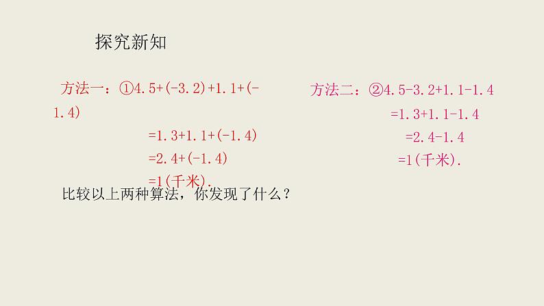 1.3.2.2有理数的减法课件 人教版数学七年级上册第8页