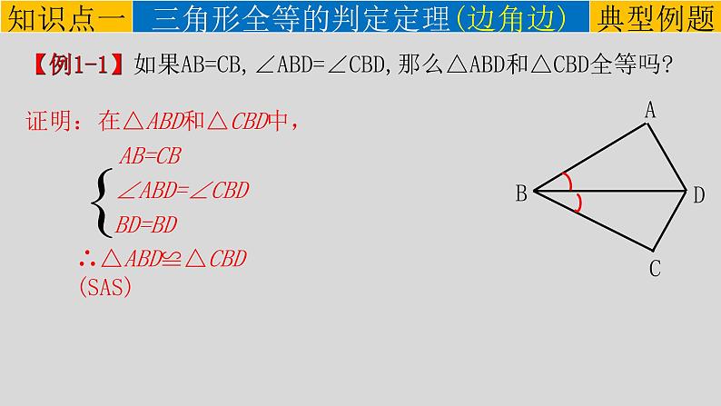 12.2（2） 三角形全等的判定-边角边-2021-2022学年八年级数学上册教学课件（人教版）07