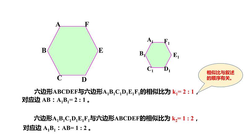 2021-2022学年人教版数学九年级下册27.1 图形的相似（2）-课件06