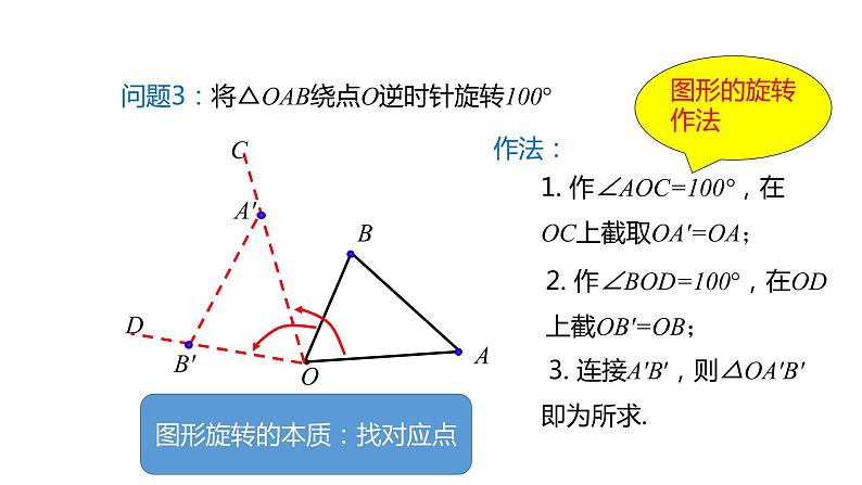 2021-2022学年人教版数学九年级上册23.1图形的旋转（第2课时）课件PPT第7页