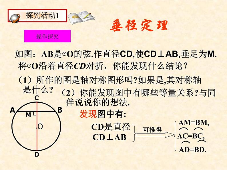 28.4垂径定理 课件 冀教版数学九年级上册04