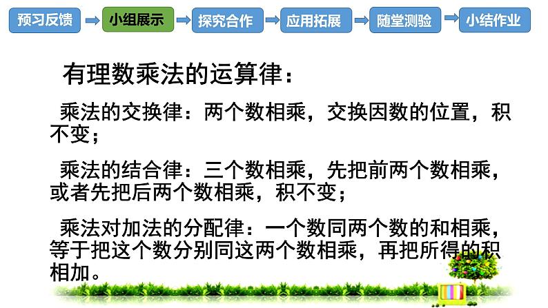 北师大版七年级数学上册 2.7 有理数的乘法课件PPT第3页