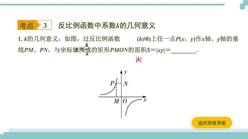 陕西中考数学基础考点课件+练习题：第12课时 反比例函数07