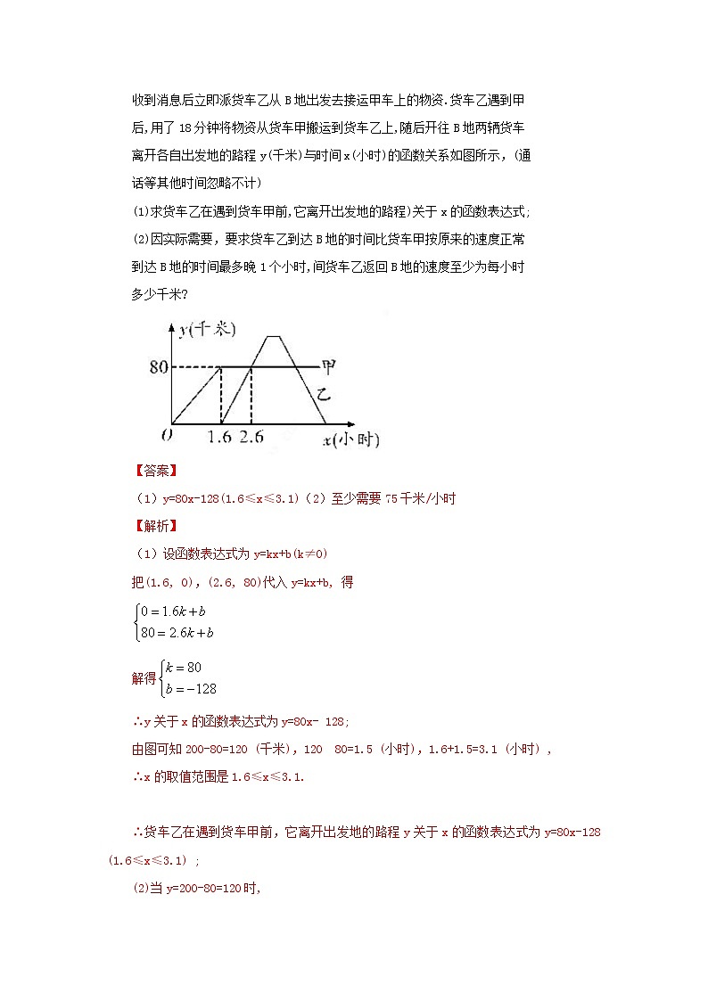 2022年中考数学专题复习类型二 阶梯费用类问题（解析版）第3页
