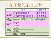 冀教版七年级数学上册 1.11 有理数的混合运算课件PPT