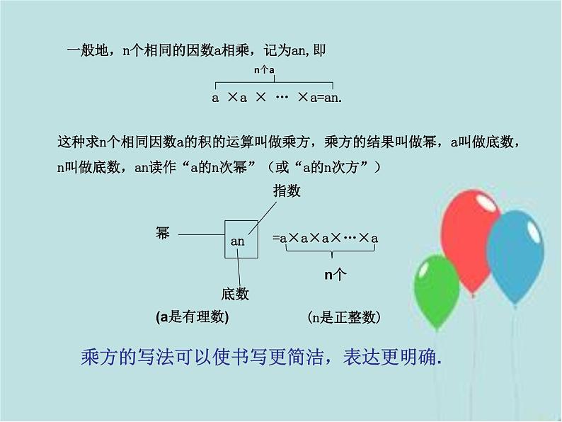 北师大版七年级数学上册 2.9 有理数的乘方课件PPT第5页