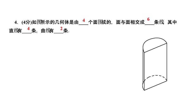 4．1　几何图形4．1.2　点、线、面、体课件PPT第6页