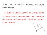 专题训练(九)　角的计算中的数学思想及动点问题课件PPT