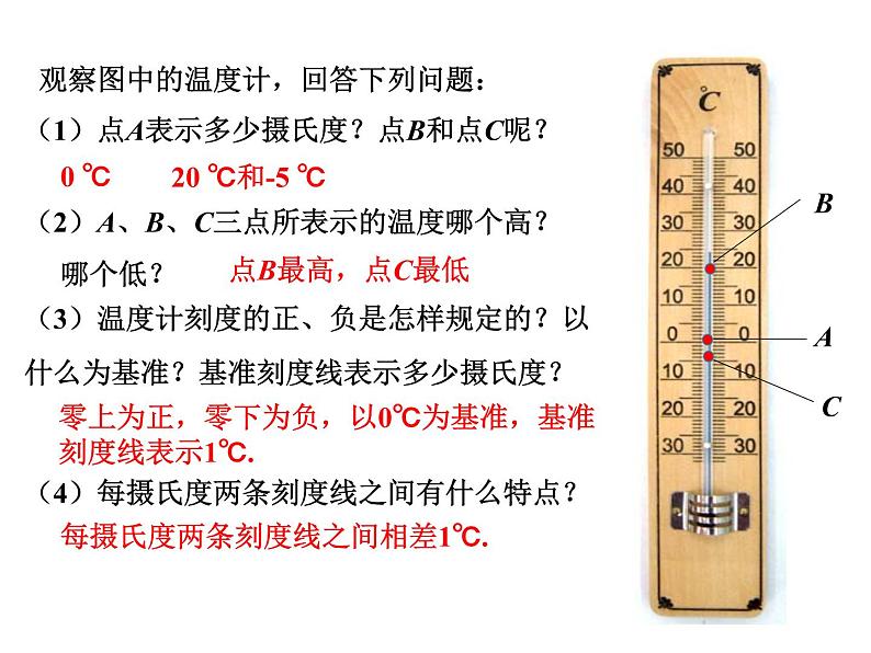 浙教版七年级数学上册1.2 数轴 （1）课件05