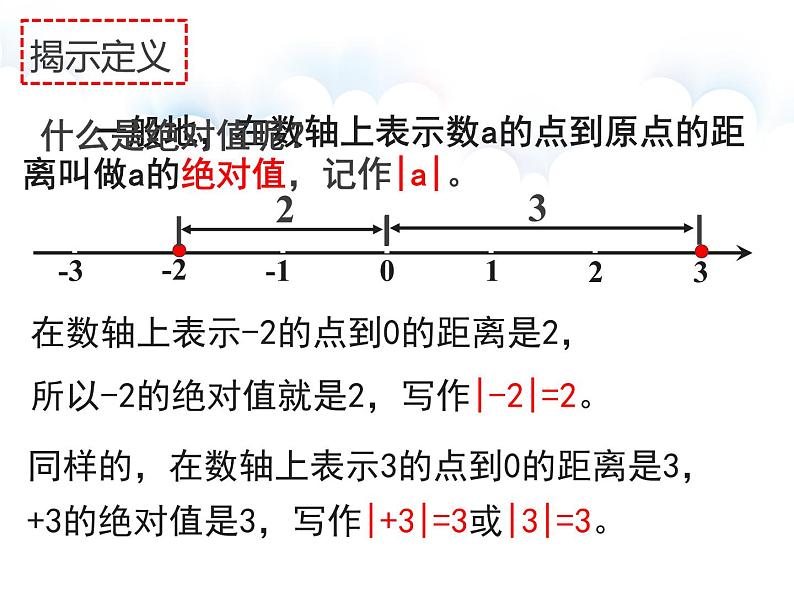 浙教版七年级数学上册1.3 绝对值 （2）课件第4页