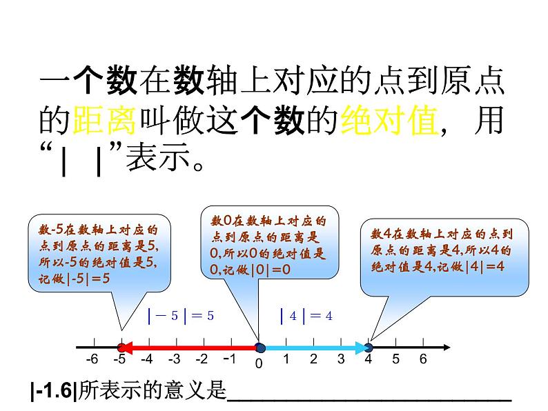 浙教版七年级数学上册1.3 绝对值 （3）课件第4页