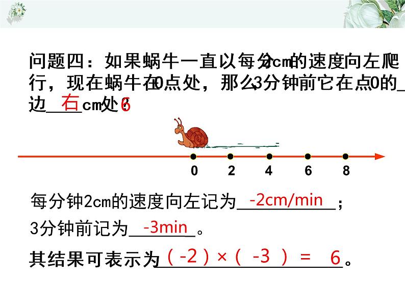 浙教版七年级数学上册2.3 有理数的乘法 （1）课件第8页