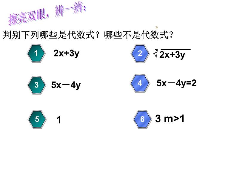 浙教版七年级数学上册4.2 代数式 （3）课件第7页