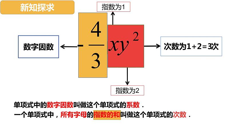 浙教版七年级数学上册4.4 整式 （1）课件第6页