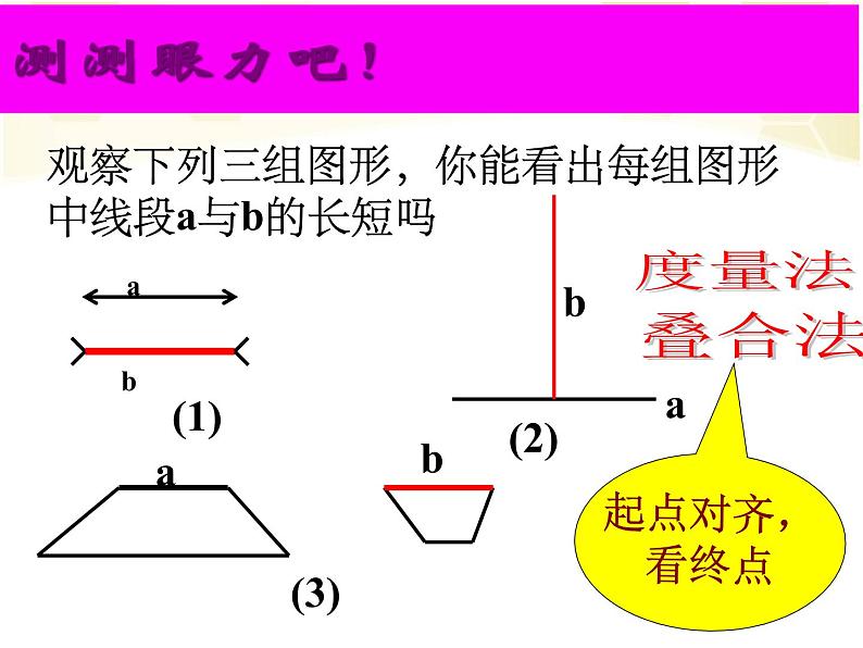 浙教版七年级数学上册6.4 线段的和差 （1）课件第2页