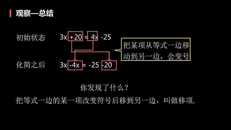 苏科版七年级数学上册 4.2 解一元一次方程课件PPT第7页