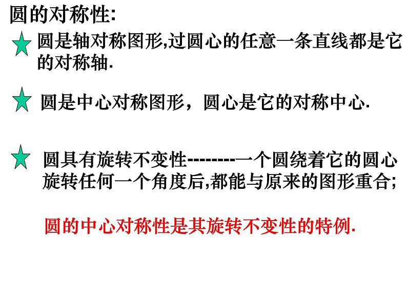 苏科版九年级数学上册 2.2 圆的对称性课件PPT02