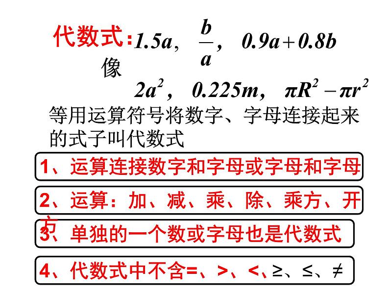 苏科版七年级数学上册 3.2 代数式课件PPT08