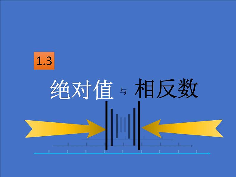 冀教版七年级数学上册 1.3 绝对值与相反数课件PPT01