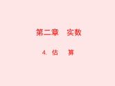 北师大版八年级数学上册 2.4 估算课件PPT