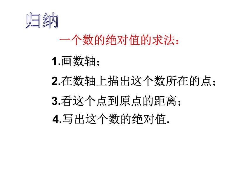 苏科版七年级数学上册 2.4 绝对值与相反数课件PPT05