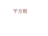 北师大版八年级数学上册 2.2 平方根课件PPT