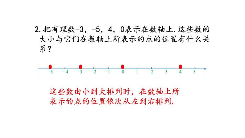 冀教版七年级数学上册 1.4 有理数的大小课件PPT第5页