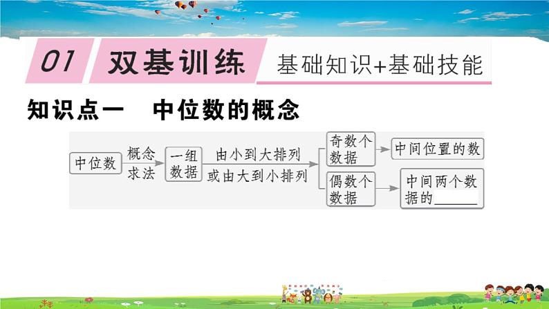 八年级上册(北师大版)-6.2  中位数与众数--精品习题课件第2页