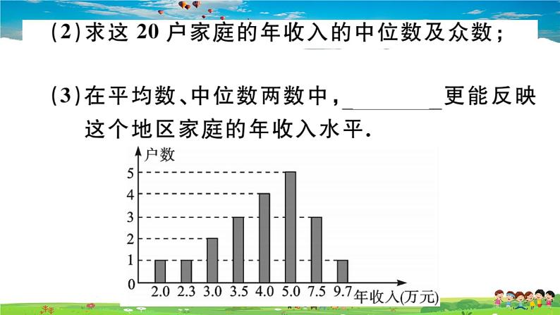 八年级上册(北师大版)-6.3  从统计图分析数据数据的集中趋势--精品习题课件08