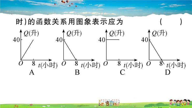 八年级上册(北师大版)-4.4  第2课时   单个一次函数图象的应用--精品习题课件03