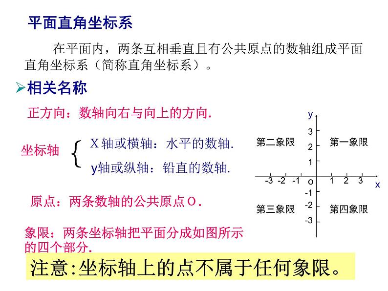 北师大版八年级数学上册 3.2 平面直角坐标系课件PPT07