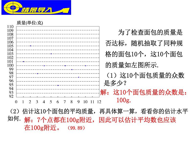 北师大版八年级数学上册 6.3 从统计图分析数据的集中趋势课件PPT06