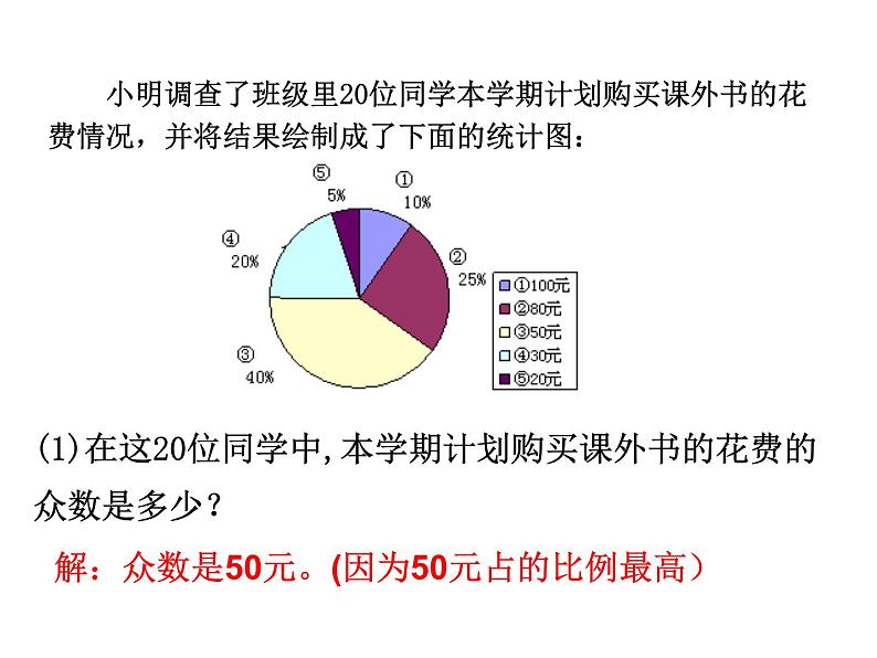 北师大版八年级数学上册 6.3 从统计图分析数据的集中趋势课件PPT08