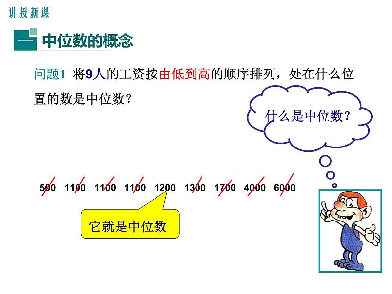 23.2中位数和众数 课件 冀教版数学九年级上册 (2)第6页