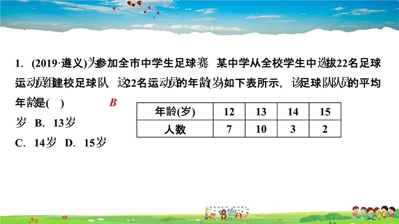 北师大版八年级数学上册第六章 数据的分析-作业课件-6.1 第2课时　平均数的应用03