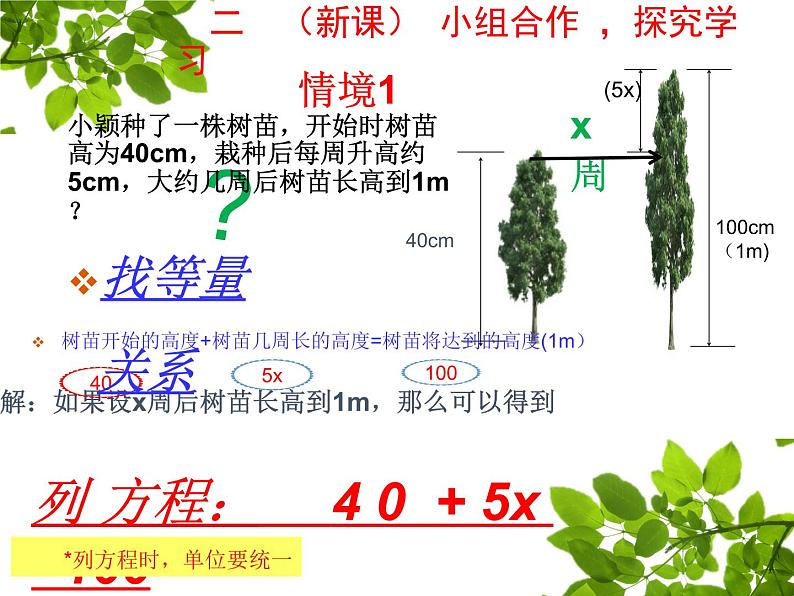 北师大版七年级数学上册 5.1 认识一元一次方程课件PPT04