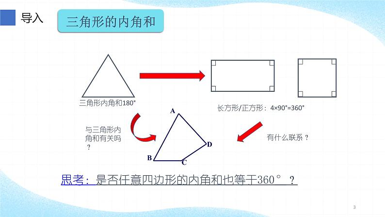 八年级数学上册教学课件-11.3.2 多边形的内角和2-人教版第3页