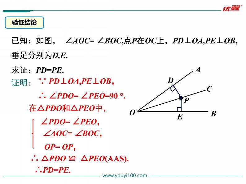 八年级数学上册教学课件-12.3 角的平分线的性质5-人教版第8页