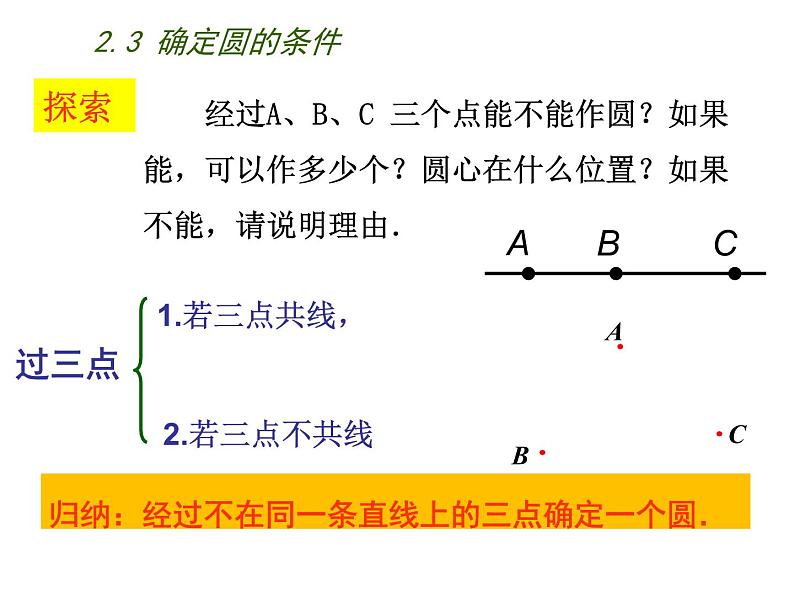 苏科版九年级数学上册 2.3 确定圆的条件课件PPT07