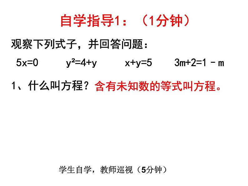 2021-2022北师大版数学七年级上册课件： 5.1.1认识一元一次方程第一课时（21张）第4页