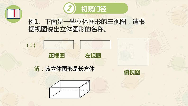 2021-2022华东师大版七年级数学上册课件：4.2.2由视图到立体图形（15张）第3页