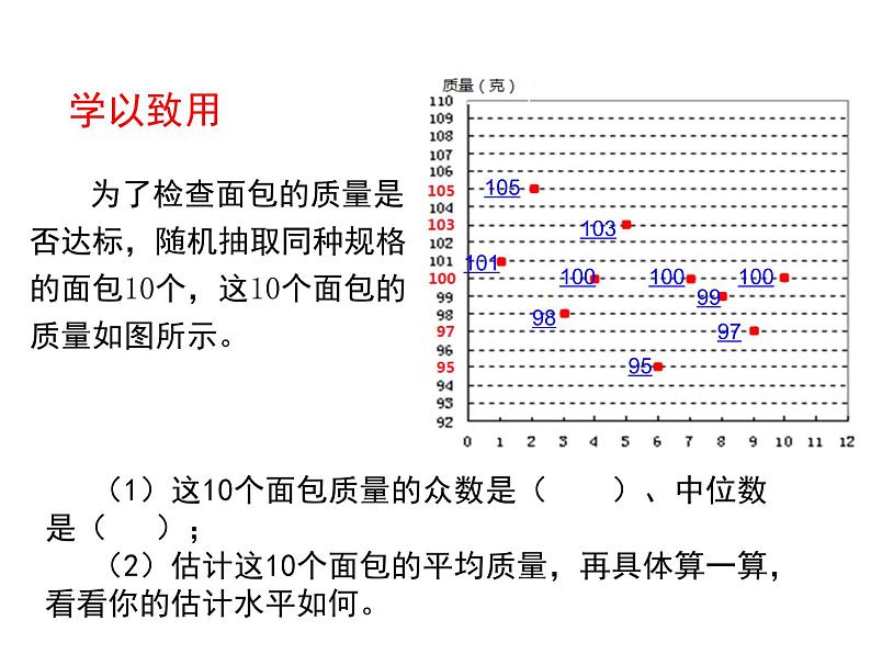 2021-2022北师大版八年级数学上册6.3 从统计图分析数据的集中趋势课件（32张）06